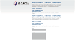 Desktop Screenshot of motech.com.br